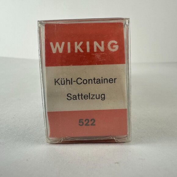 Vintage Wiking Kühl-Container Sattelzug No. 522 Model Truck - Picture 2 of 5